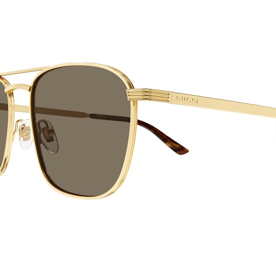 Gucci GG1881S 002 Sunglasses Gold | Mainline Menswear us
